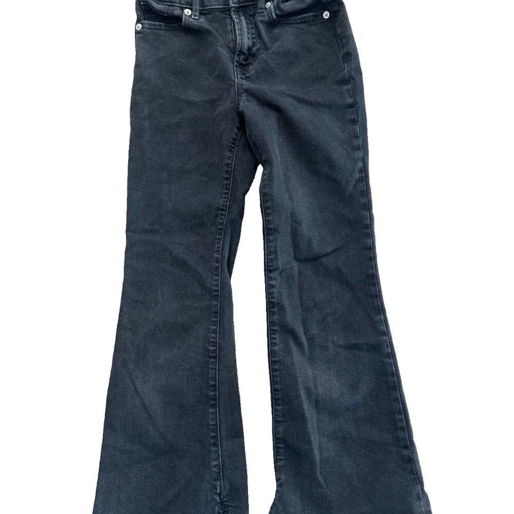 GAP Girls Youth Size 10 Black 70's Flare Jean